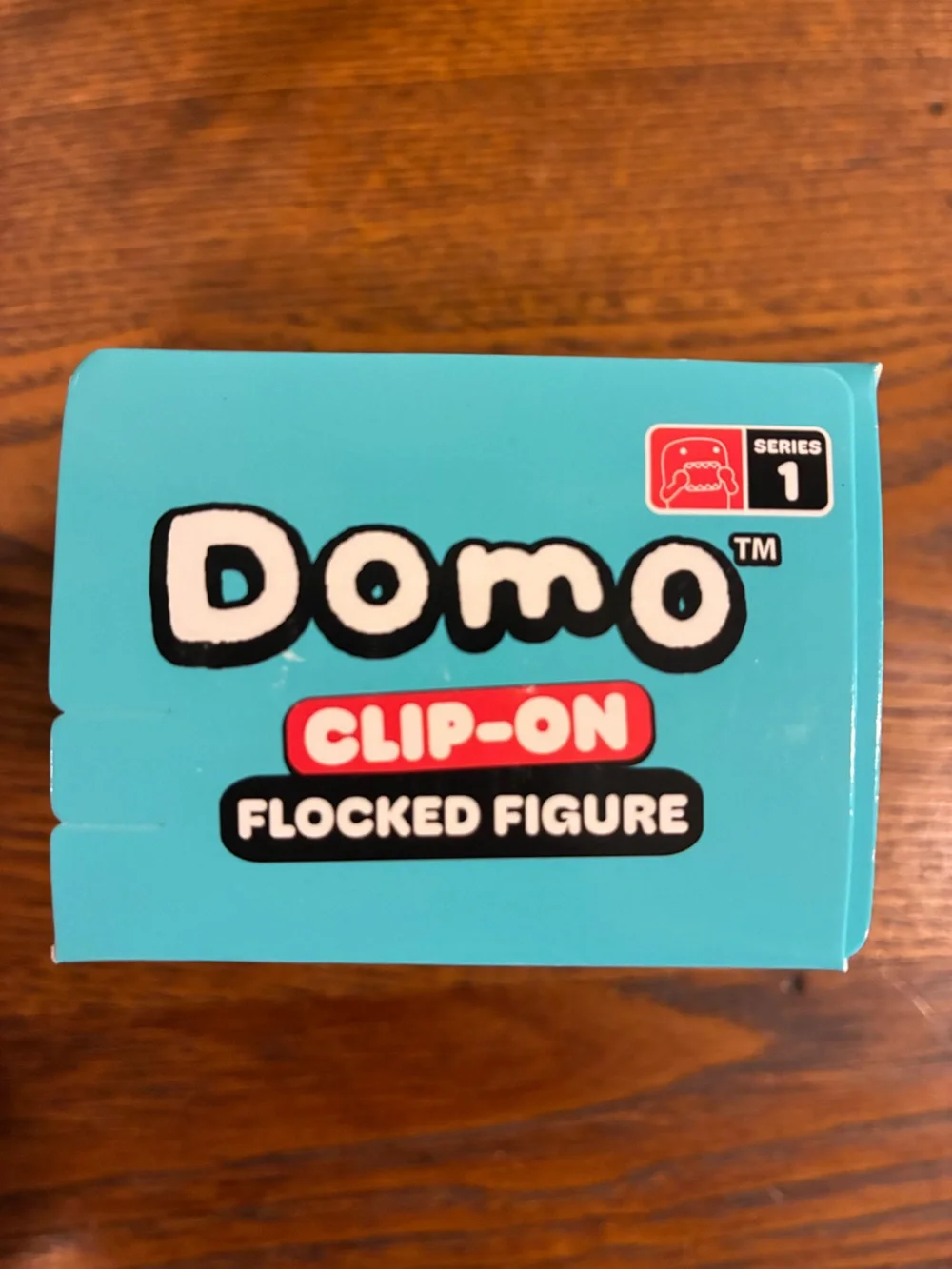 Domo Clip-On Flocked Figure - Brown & Red